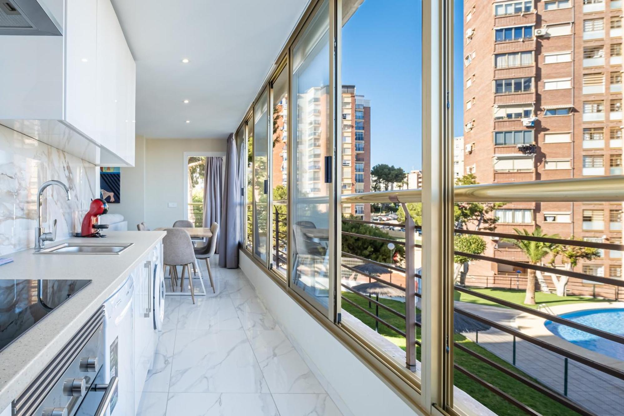 Benipark Apartments Poniente Beach Benidorm Buitenkant foto